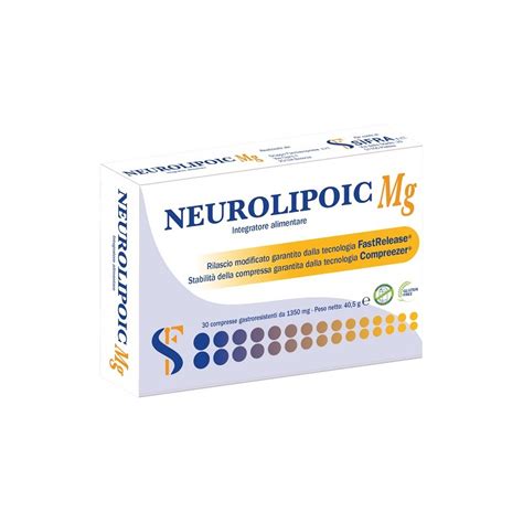 Neurolipoic Mg Integratore Per Sistema Nervoso 30 Compresse TuttoFarma