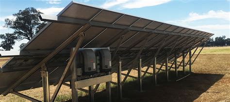 104kw Ground Mount Solar System Installation Albury Wodonga