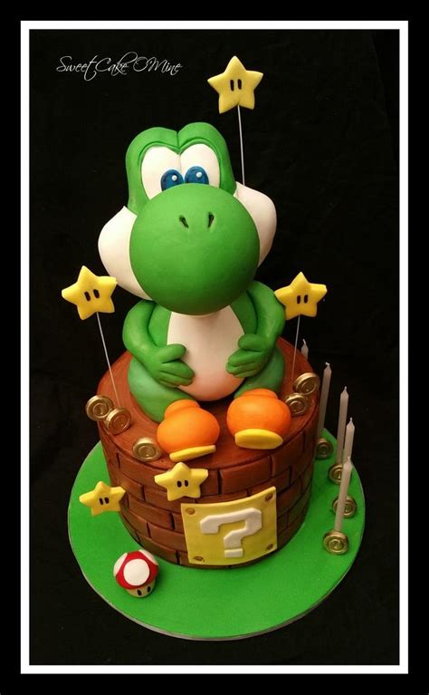 Yoshi Decorated Cake By Sweet Cake O Mine CakesDecor