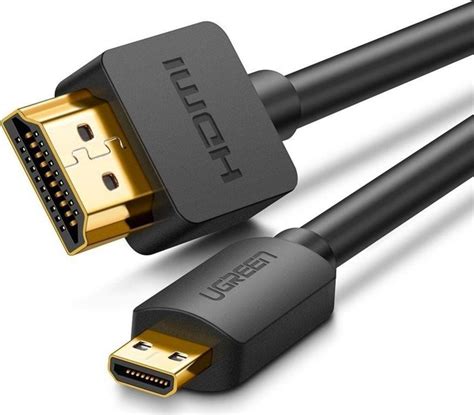 UGREEN Micro HDMI HDMI kabelis 4K 3D 2m žema kaina Varle lt