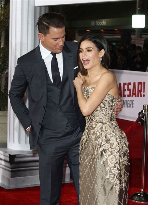 Photo Channing Tatum et sa femme Jenna Dewan Première du film Hail