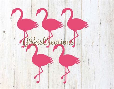 Flamingo Decal Flamingo Sticker Tumbler Decal Yeti Decal Wedding