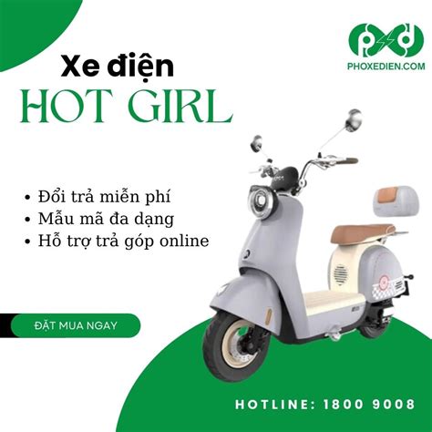 Xe điện Hot Girl Hot Trend Mới Nhất Phố Xe Điện