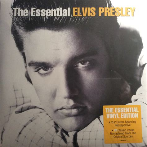 Elvis Presley The Essential Elvis Presley 2 X Vinyl Lp