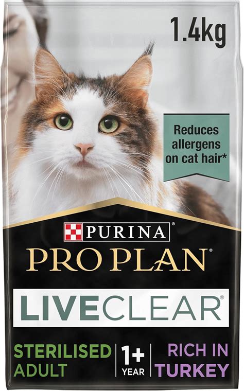 Pro Plan Purina Pro Plan LiveClear Sterilised Adult, Allergen Reducing ...