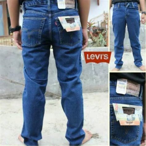 Jual Jeans Standar Jumbo Celana Jeans Pria Jumbo Celana Standar Ukuran