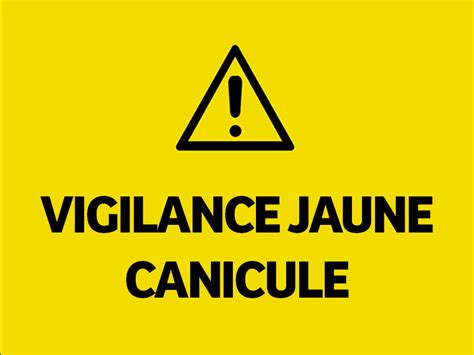 Vigilance Jaune Canicule Site Officiel De La Ville De Courseulles Sur