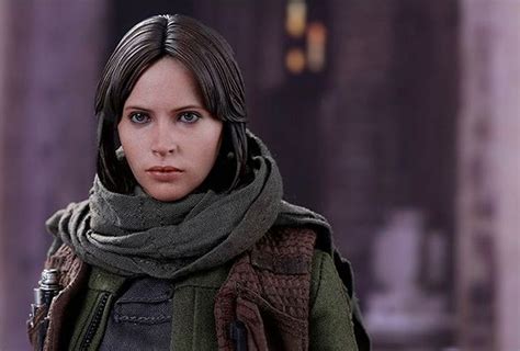 Jyn Erso Felicity Jones Em Star Wars Rogue One Action Figure Perfeita Hot Toys Blog De