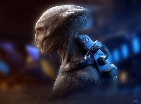 Alien Explorer From Planet X Alfie Rodriguez Alien Concept Art