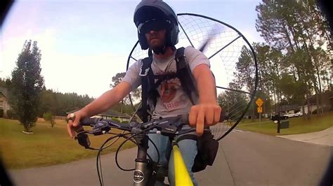 Powered Paragliding Paramotor Bicycle ParaBike YouTube