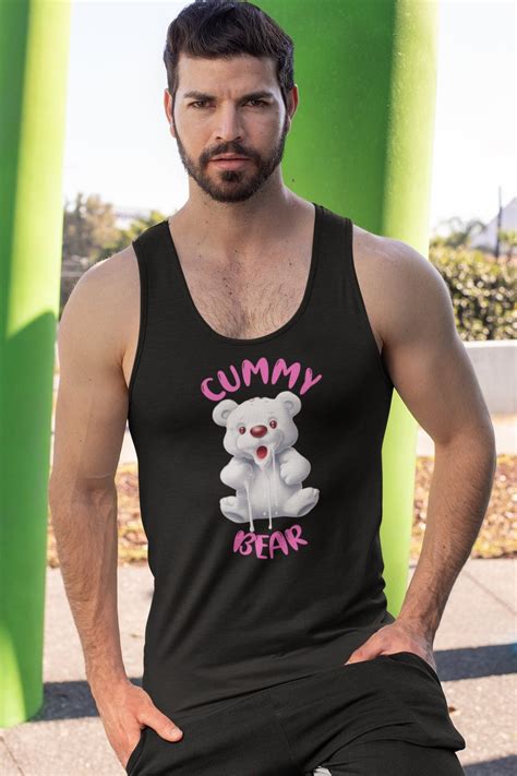 Cummy Bear Gay Bear Tank Top From The Bear Culture Etsy