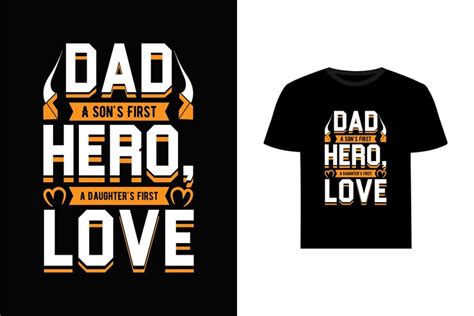 Premium Vector Fathers Day Quotes Tshirt Template Design Vector