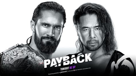 WWE Payback 2023 Results And News Seth Rollins Vs Shinsuke Nakamura