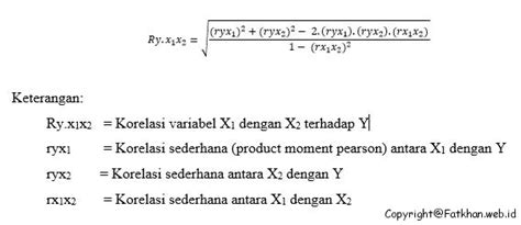 Rumus Regresi Linier