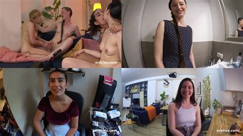 Ersties Lesbian Foursome Take Turns On The Fucking Machine