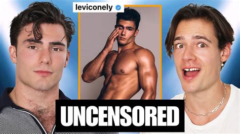 Uncensored Podcast With Male Super Model Levi Conely Youtube