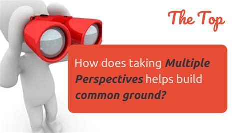 multiple perspectives helps build common ground risely