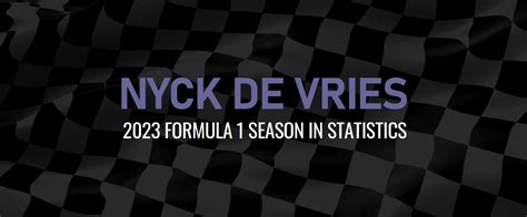 Nyck De Vries' 2023 F1 Season In Statistics - Lights Out