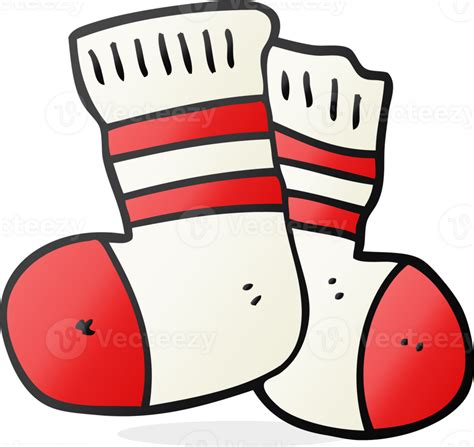 hand drawn cartoon socks 42277343 PNG