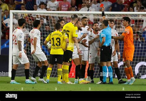 Sevilla Spain Uefa Champions League Soccer Match Sevilla