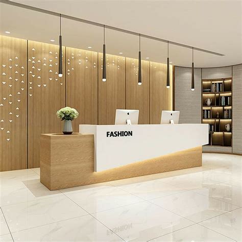 Pin by وسيم on اصنعها بنفسك والحرف اليدوية Reception counter design