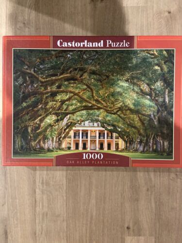 1000 Piece Jigsaw Puzzle Oak Alley Plantation Castorland EBay