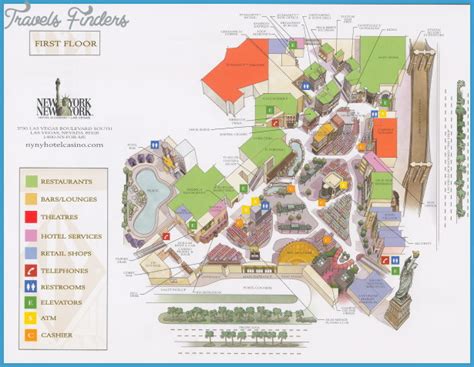 New York casino map - TravelsFinders.Com