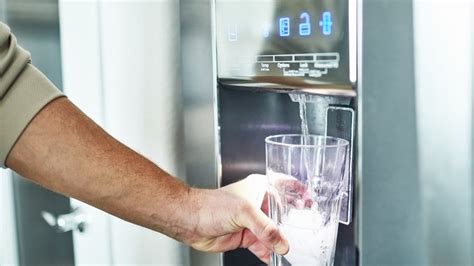 Telltale Signs It's Time To Clean Your Fridge's Water Dispenser