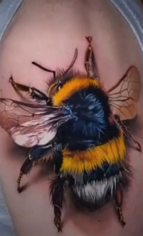 Honey Bee Tattoo Bumble Bee Tattoo Elbow Tattoos Foot Tattoos