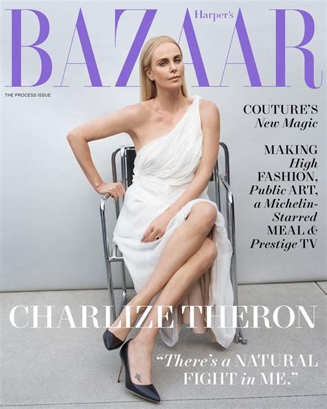 Charlize Theron For Harpers Bazaar US October 2022 YESON FASHION