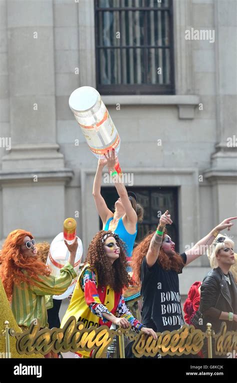 London Gay Pride Parade Men Stock Photos London Gay Pride Parade Men Stock Images Alamy