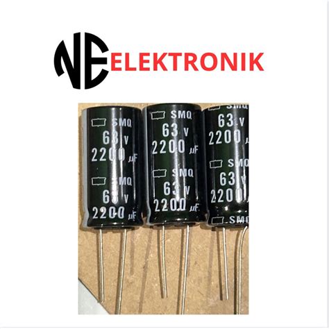 Jual Kapasitor Elko Elco 2200uf 63v Original Shopee Indonesia