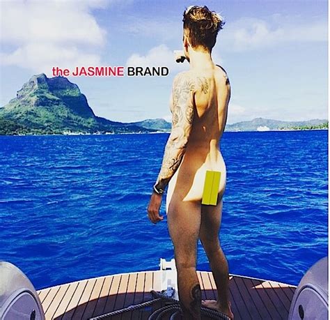 Justin Bieber Poses Bucket Naked For Instagram Photos Thejasminebrand