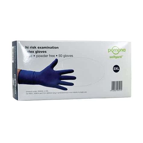 Pomona Hi Risk Latex Gloves