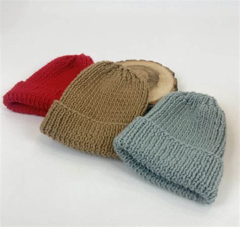 Tuto Bonnet Facile Au Tricot Les Aiguilles De Lulu