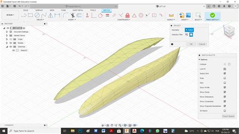 Solved Project A Mesh Boundary Onto A Sketch Autodesk Community