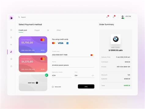 Payment Dashboard UI Design :: Behance