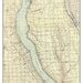 Cayuga Lake 1902 USGS Old Topographic Map Custom Composite Reprint New