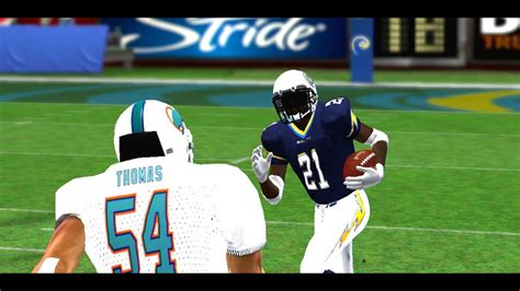 Epic 2003 Running Back Battle Miami Dolphins Vs San Diego Chargers