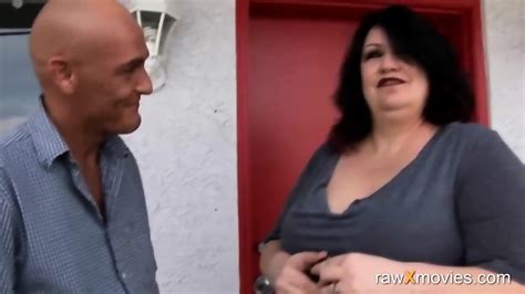 BBW MILF Gets Naked And Eats Massive Knob