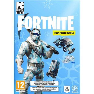 Fortnite Pack Froid Eternel code In A Box Jeux vidéo Achat prix