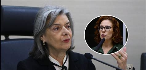 Internautas tiram sarro de Carla Zambelli após discurso de Cármen Lúcia