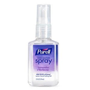 Purell Hand Sanitizer Spray, Calming Lavender, 2 OZ