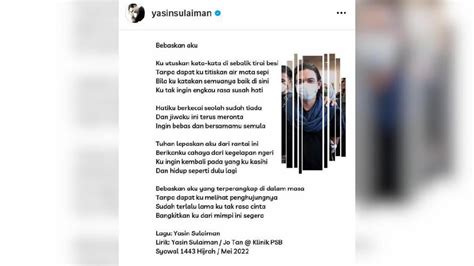 Yasin Cipta Lagu Dalam Tahanan Murai Kepochi