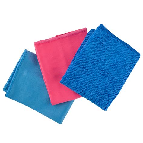 Тряпка из микрофибры CarLife 30x30 см., набор 3шт (для полировки и ...