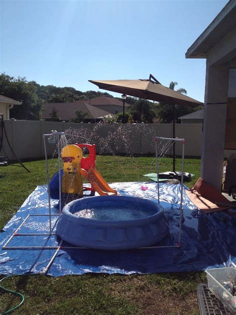 Diy Pvc Water Park For Backyard Fun