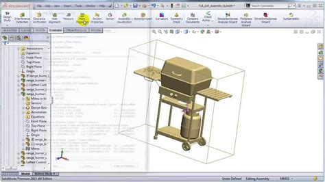 Solidworks Tutorial Apply Material In Bulk To All The Parts Of The Assembly Youtube