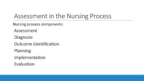 The Nurses Role In Health Assessment Chapter