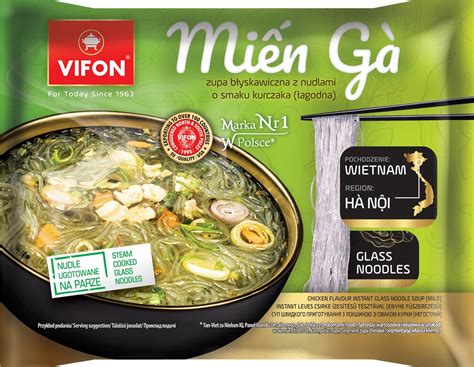 VIFON MIEN GA ZUPA Z NUDLAMI SOJOWYMI O SMAKU KURCZAKA 58G Vifon