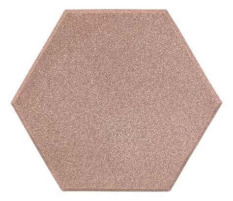 Espuma Acústica Hexagonal 30cmx2cm Lisa Kit C 3 Placa Rosa